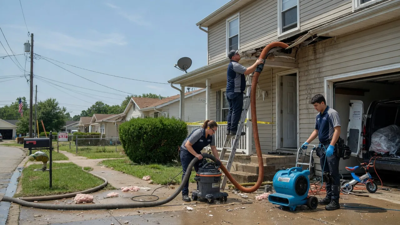 Water Damage Restoration in Plumville, PA near me